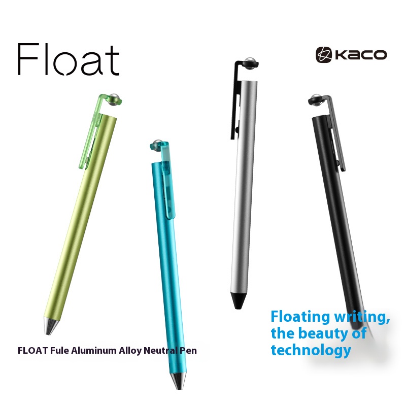 Pentel Pen Energel - KACO 0.5mm Black Gel Pen,Aluminum Alloy