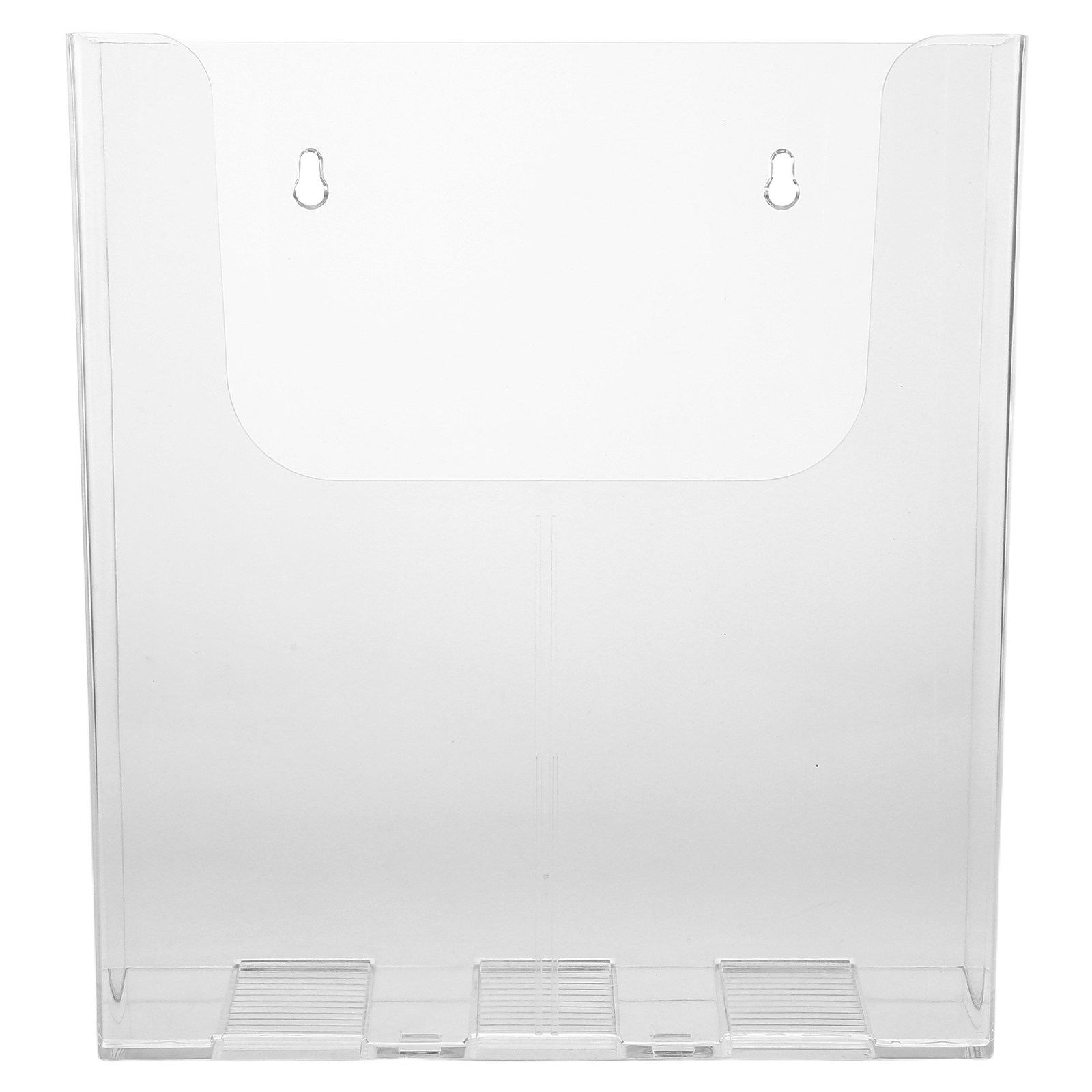 Clear Acrylic Wall Mounted Fil - Magazine Holder Rack ulasan dan harga