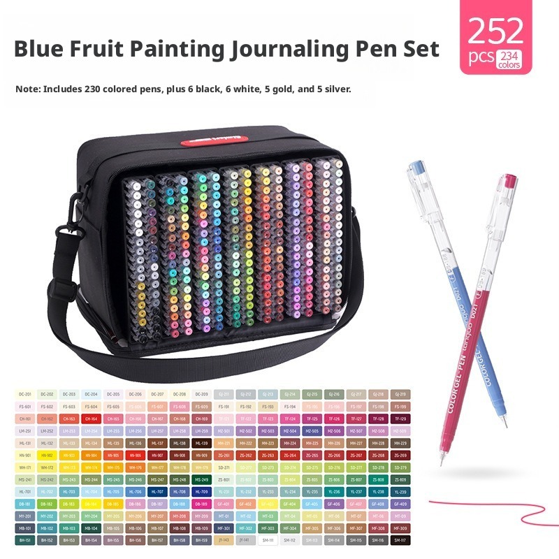 252Pcs 234 Colors Fine Tip Gel - Correction Pen Fine ulasan dan harga