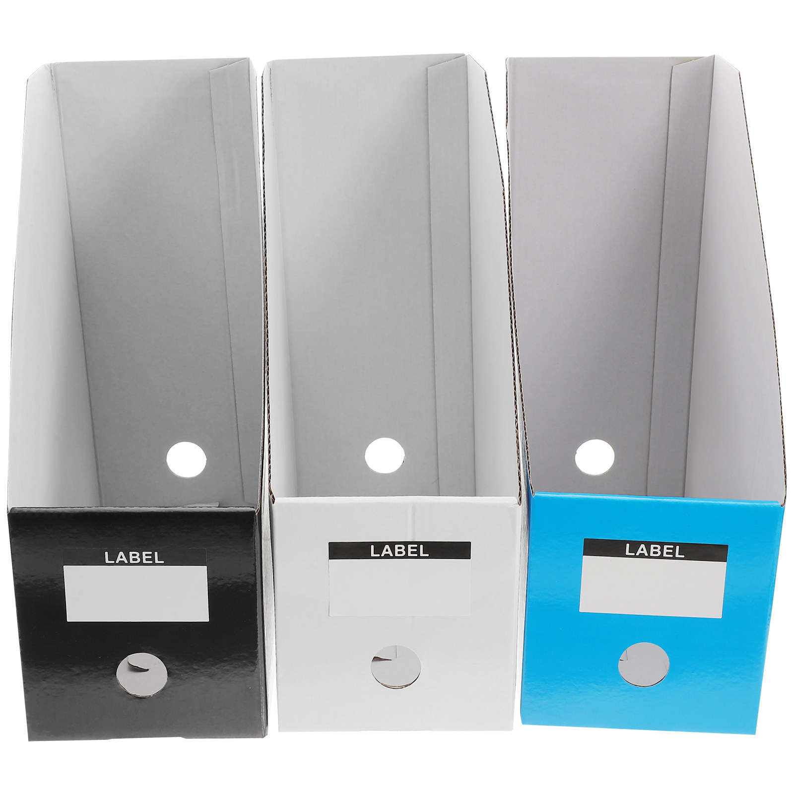 3Pcs File Folder Organizer Des - Magazine Holder Rack ulasan dan harga