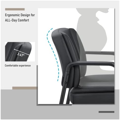 Office Guest Chair Waiting Roo - Leather Desk Pad ulasan dan harga