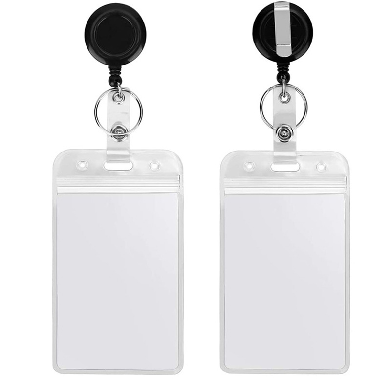 Transparent Name Card Holder K - Index Card Holder ulasan dan harga