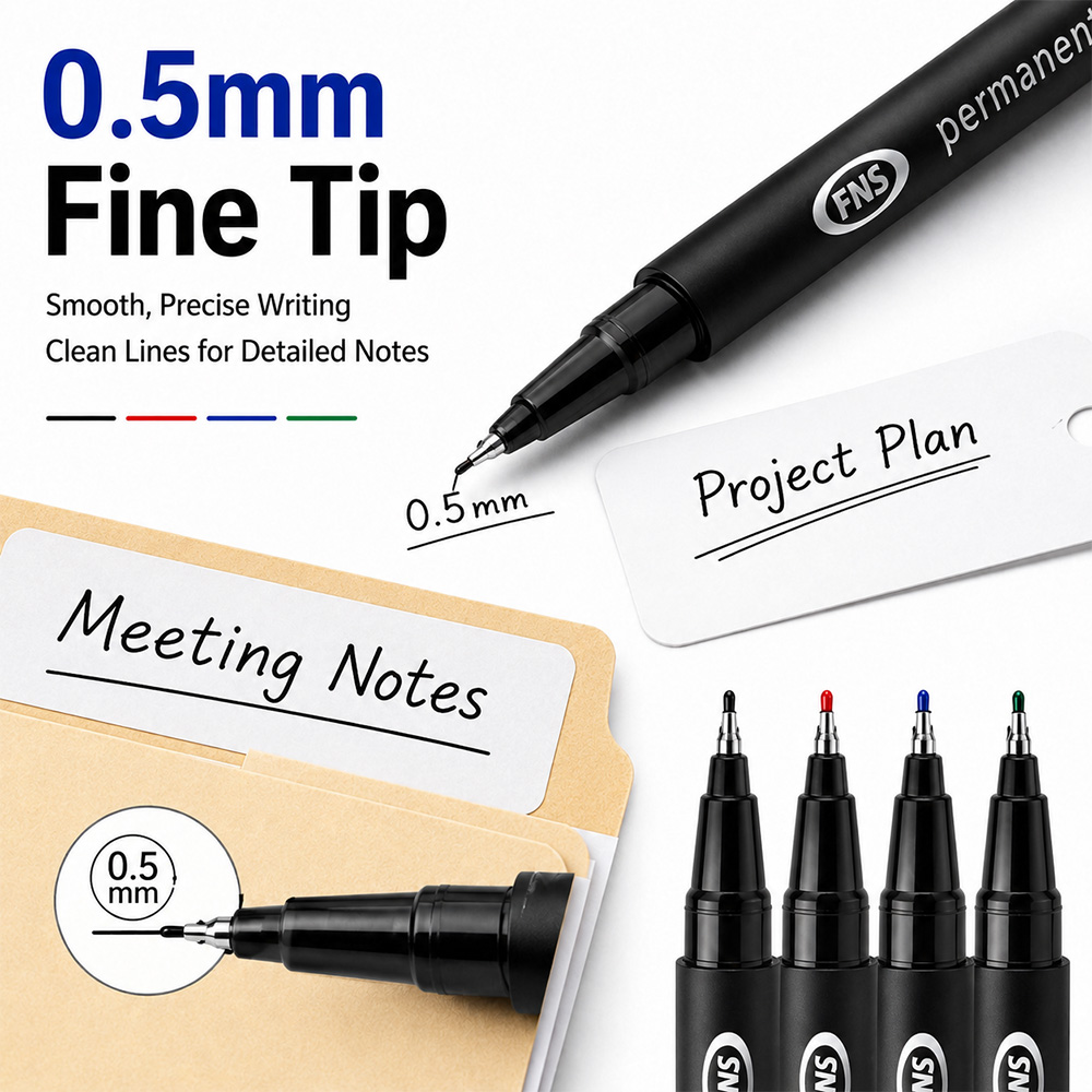4/12 Pcs 0.5mm Fine Tip Perman - Correction Pen Fine ulasan dan harga