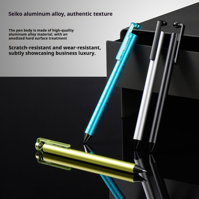 KACO 0.5mm Black Gel Pen,Alumi - Pentel Pen Energel ulasan dan harga