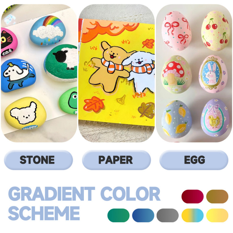 Acrylic Paint Markers,Dual tip - Correction Pen Fine ulasan dan harga