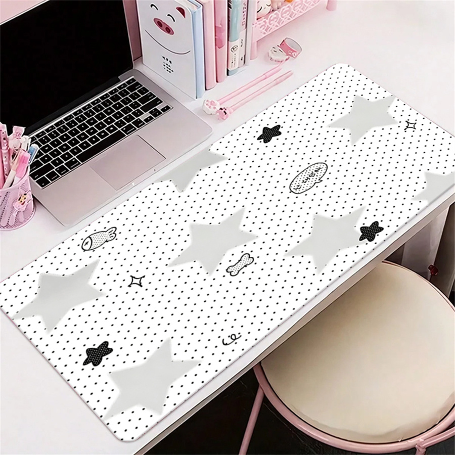 Korean ins no wash waterproof  - Leather Desk Pad ulasan dan harga