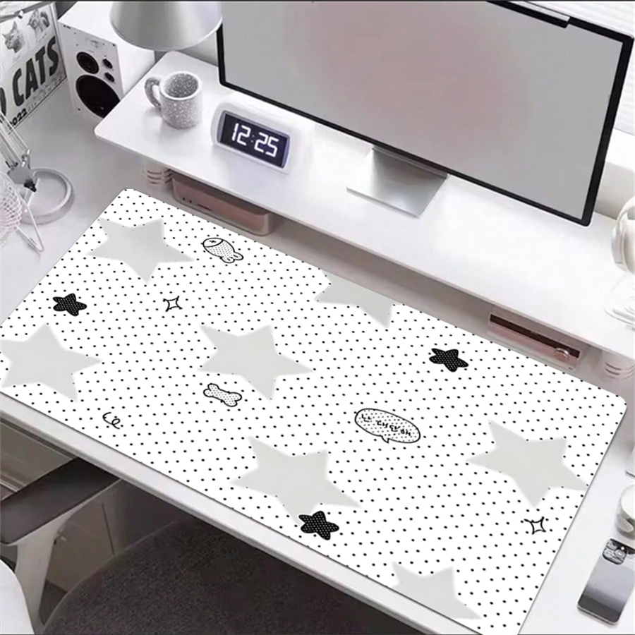 Korean ins no wash waterproof  - Leather Desk Pad ulasan dan harga