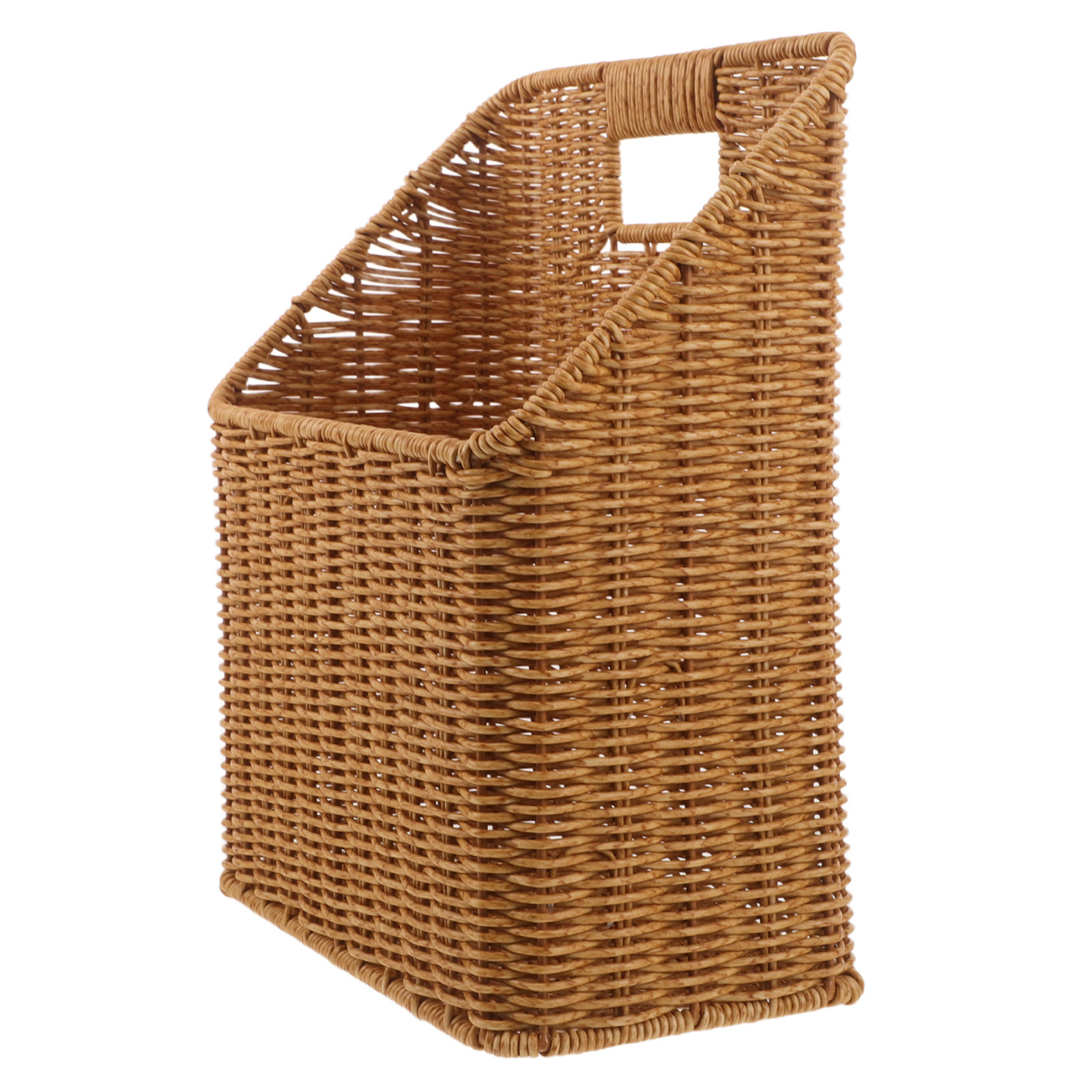 Synthetic Imitation Rattan Wov - Magazine Holder Rack ulasan dan harga