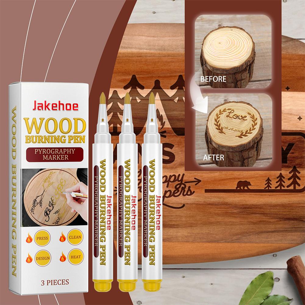 3pcs Wood Burning Pen Scorch C - Correction Pen Fine ulasan dan harga