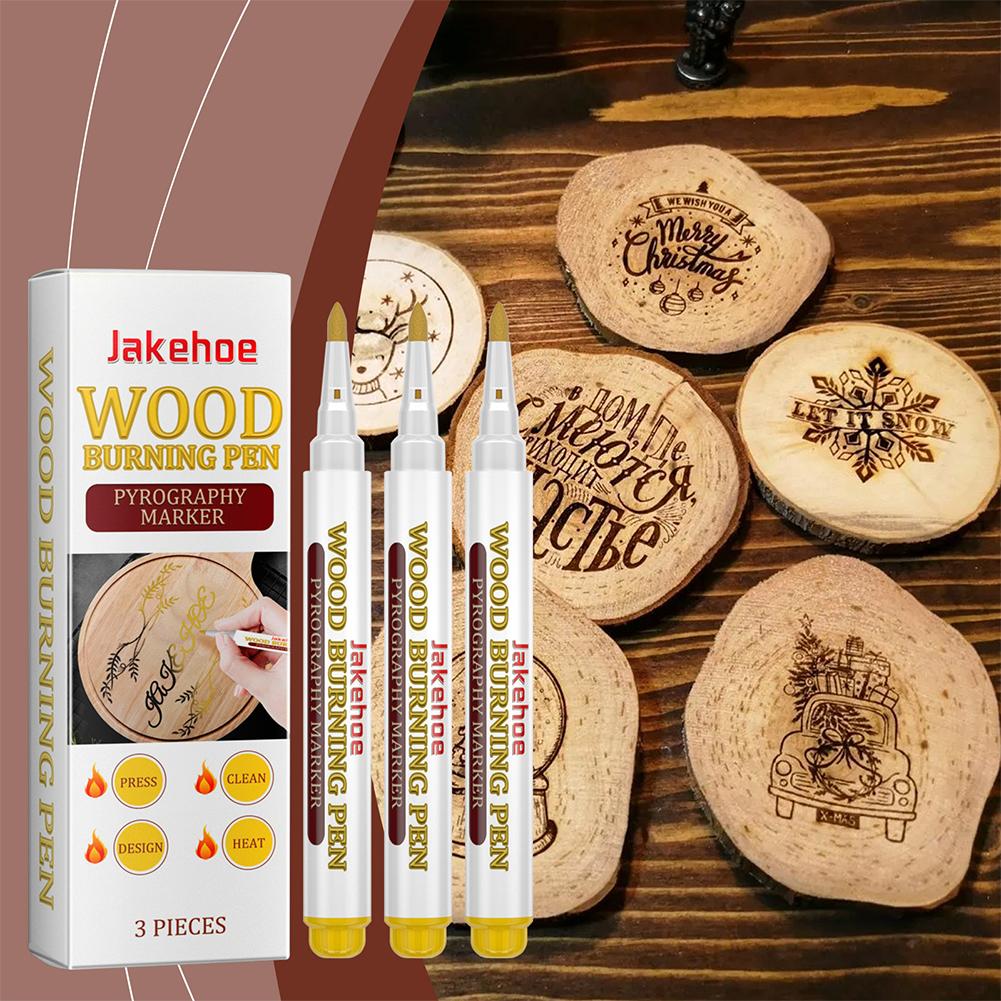 3pcs Wood Burning Pen Scorch C - Correction Pen Fine ulasan dan harga