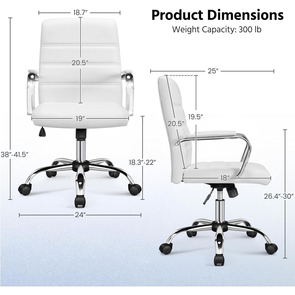 Oice Desk Chair -Back Leather  - Leather Desk Pad ulasan dan harga