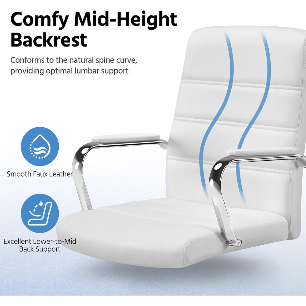 Oice Desk Chair -Back Leather  - Leather Desk Pad ulasan dan harga